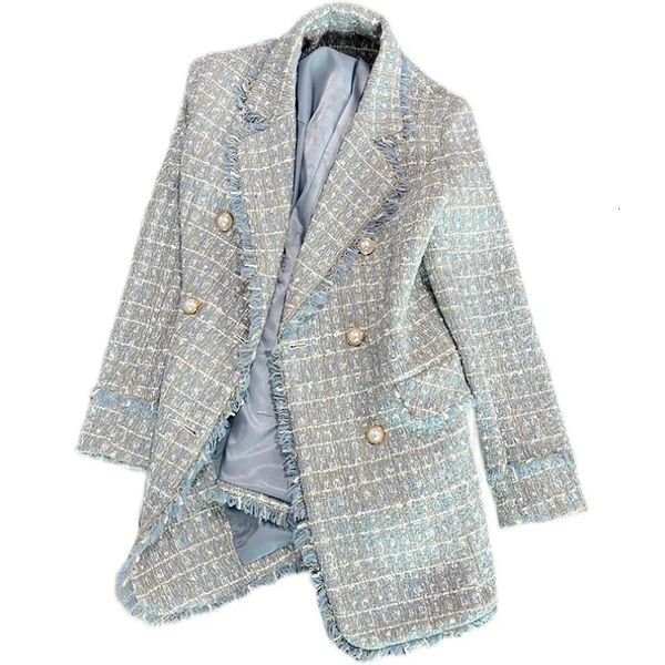 wo fashion rough flower suit jacket women's chic blazer vintage spring autumn outerwear double-breasted woolen coat female 221129, Black;brown
wo fashion rough flower suit jacket women's chic blazer vintage spring autumn outerwear double-breasted woolen coat female 221129, Black;brown