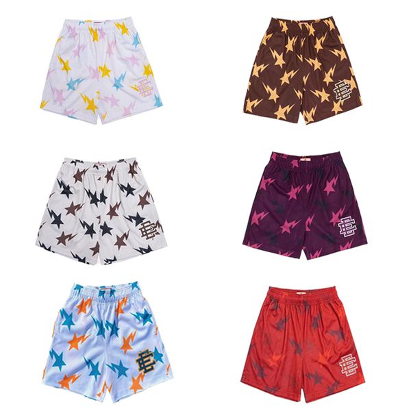 men's shorts designer short clothes jogging apparel printed loose and hip-hop shorts sports trend pure breathable clothing, White;black
men's shorts designer short clothes jogging apparel printed loose and hip-hop shorts sports trend pure breathable clothing, White;black