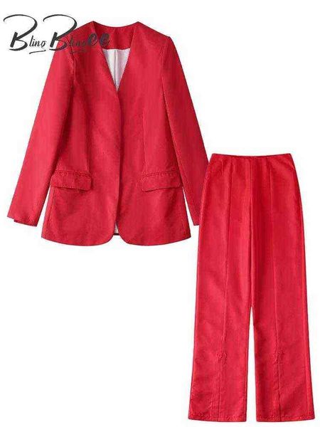 blingblingee spring 2022 ol style women casual 2 piece sets hit v neck long sleeve female blazer suits split zoom straight pants j220813, White;black
blingblingee spring 2022 ol style women casual 2 piece sets hit v neck long sleeve female blazer suits split zoom straight pants j220813, White;black