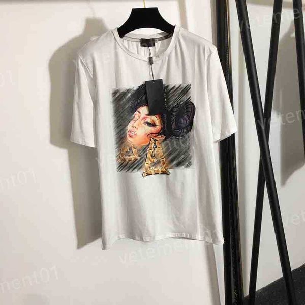 women t-shirts fashion letter print loose versatile round neck short sleeve t-shirts comfortable luxury designer casual womens clothing 0912, White
women t-shirts fashion letter print loose versatile round neck short sleeve t-shirts comfortable luxury designer casual womens clothing 0912, White