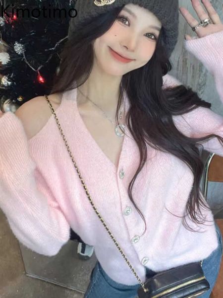 women's sweaters kimotimo off shoulder halter knit cardigan women 2022 autumn slim bottoming sweater korean chic temperament long sleev, White;black
women's sweaters kimotimo off shoulder halter knit cardigan women 2022 autumn slim bottoming sweater korean chic temperament long sleev, White;black