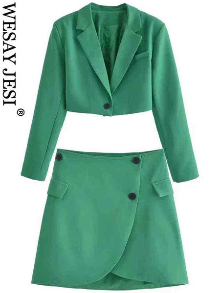 suit wesay jesi fashion office women set blazer solid green one button long sle, White;black
suit wesay jesi fashion office women set blazer solid green one button long sle, White;black
