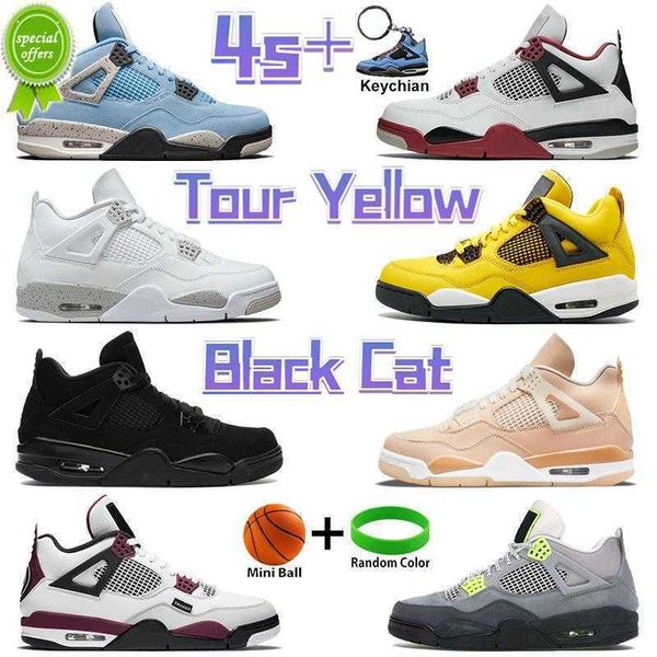 2022 4 basketball shoes sneakers sports trainers black cat tour yellow bred fire red cactus jack university blue us 4s men
2022 4 basketball shoes sneakers sports trainers black cat tour yellow bred fire red cactus jack university blue us 4s men