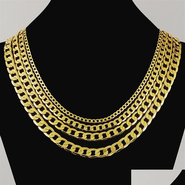 chains never rust luxury figaro chain necklace 4 size men jewelry 18k real yellow gold plated 9mm hip hop necklaces for wome dhgarden dhqje, Silver
chains never rust luxury figaro chain necklace 4 size men jewelry 18k real yellow gold plated 9mm hip hop necklaces for wome dhgarden dhqje, Silver