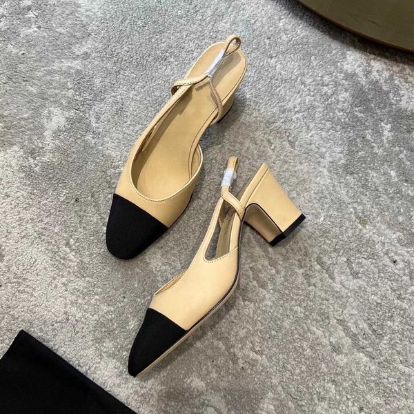 classic designer sandals womens wedding dress shoes summer thick heels fashion round head slides 100% leather p, Black
classic designer sandals womens wedding dress shoes summer thick heels fashion round head slides 100% leather p, Black