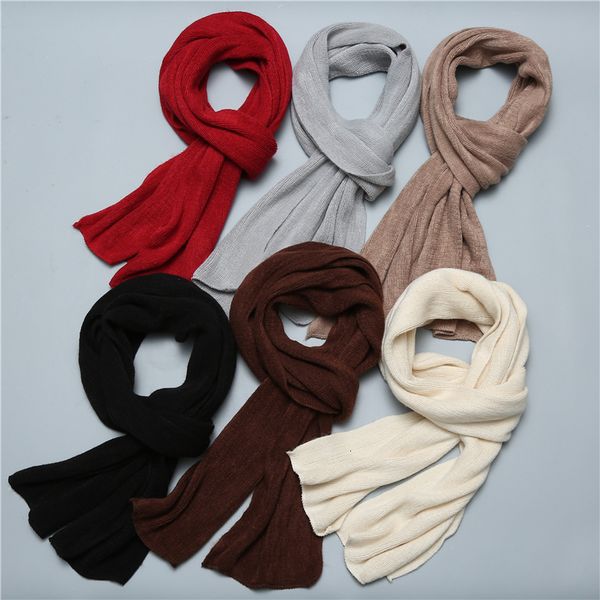 scarves man scarves knitted winter scarf warm cashmere like women shawls long size foulard for female lady bandana muffer 221129, Blue;gray
scarves man scarves knitted winter scarf warm cashmere like women shawls long size foulard for female lady bandana muffer 221129, Blue;gray