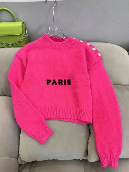 winter designer womens knit sweaters jacquard metal buckle design knitted short sweater sweatshirts pullover clothing, White;black
winter designer womens knit sweaters jacquard metal buckle design knitted short sweater sweatshirts pullover clothing, White;black