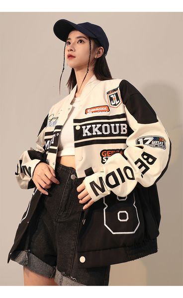 men's jackets detachable motorcycle zipper baseball jacket men's and women's ins american retro racing couple versatile jacke, Black;brown
men's jackets detachable motorcycle zipper baseball jacket men's and women's ins american retro racing couple versatile jacke, Black;brown