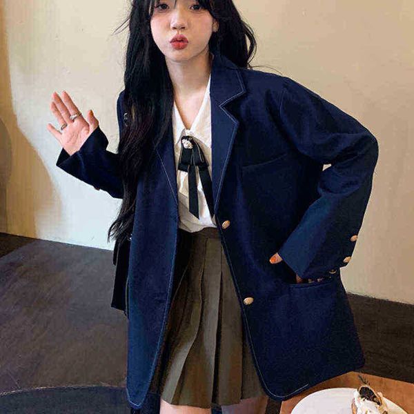 chic women blazer single button female jacket full sleeve outerwear blazers solid color casual jacket fashion autumn jackets 2021 j220813, White;black
chic women blazer single button female jacket full sleeve outerwear blazers solid color casual jacket fashion autumn jackets 2021 j220813, White;black