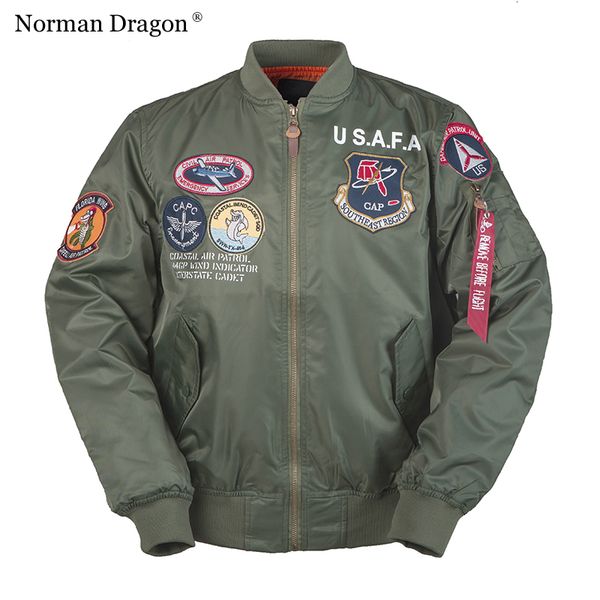 men's jackets usafa print army patches spring streetwear jacket coats men's flight military windbreaker 221129, Black;brown
men's jackets usafa print army patches spring streetwear jacket coats men's flight military windbreaker 221129, Black;brown