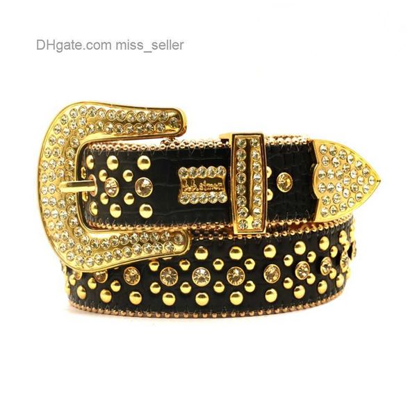 2022 designer belt bb simon rhinestone belt men and women have pin button rivets punk style waist seal fashion versatile pants belt, Black;brown
2022 designer belt bb simon rhinestone belt men and women have pin button rivets punk style waist seal fashion versatile pants belt, Black;brown