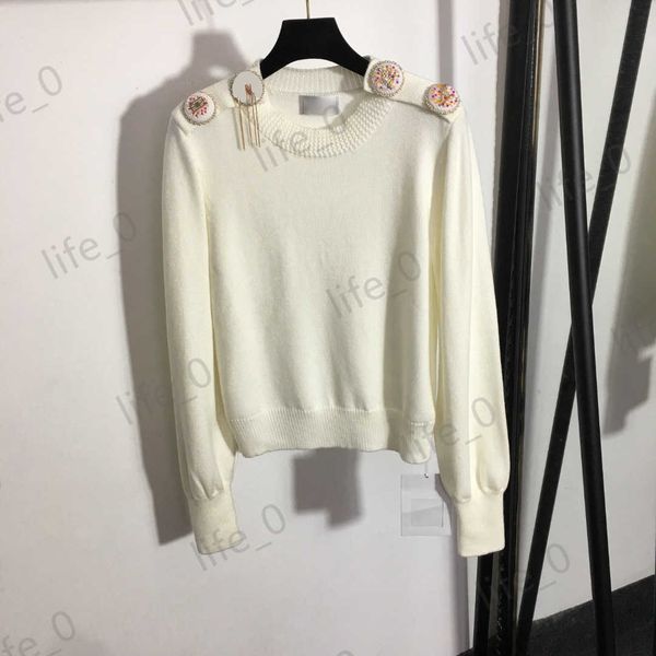 fashion brand womens sweaters shoulder custom pearl button long sleeve round neck pullover cardigans autumn winter warm sweater women desig, White;black
fashion brand womens sweaters shoulder custom pearl button long sleeve round neck pullover cardigans autumn winter warm sweater women desig, White;black