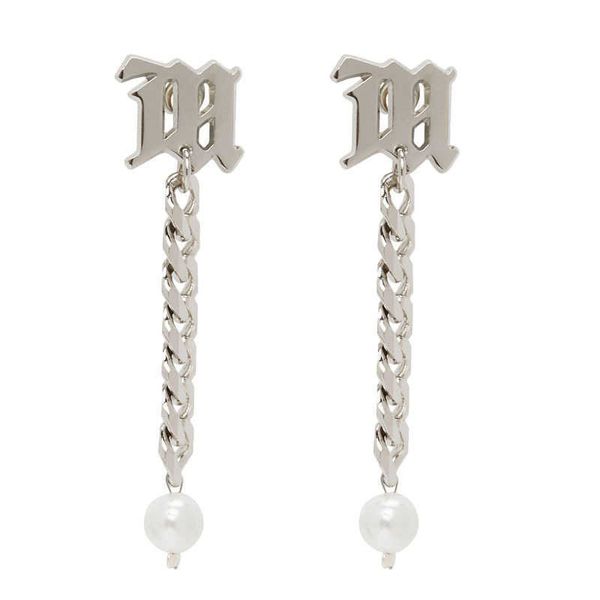 charm m letter long chain pearl earrings geometric metal versatile qingdao jewelry 221129, Golden
charm m letter long chain pearl earrings geometric metal versatile qingdao jewelry 221129, Golden
