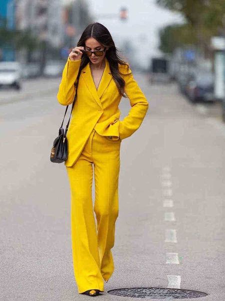 xikom 2022 women two piece set solid vintage slim office lady single button blazer female high waist wide pipe pants fit j220813, White;black
xikom 2022 women two piece set solid vintage slim office lady single button blazer female high waist wide pipe pants fit j220813, White;black