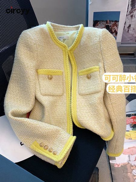 wo circyy women short coat spring autumn jacket vintage clothing korean chic patchwork pockets fashion long sleeve outerwear, Black;brown
wo circyy women short coat spring autumn jacket vintage clothing korean chic patchwork pockets fashion long sleeve outerwear, Black;brown