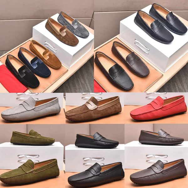 2022 designer men's loafers british business sandals luxury 100% leather lazy beanie casual slip-on set foot shoes spring fashion round, Black
2022 designer men's loafers british business sandals luxury 100% leather lazy beanie casual slip-on set foot shoes spring fashion round, Black