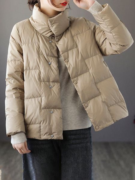 women's down parkas winter women short white duck down coats female loose ultra light windproof parkas casual pocket puffer jacket outw, Black
women's down parkas winter women short white duck down coats female loose ultra light windproof parkas casual pocket puffer jacket outw, Black