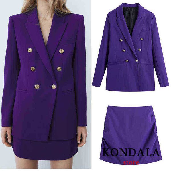 kondala za 2021 vintage chic purple office lady blazer women double breasted v neck long sleeve loose long jackets fashion jacket j220813, White;black
kondala za 2021 vintage chic purple office lady blazer women double breasted v neck long sleeve loose long jackets fashion jacket j220813, White;black