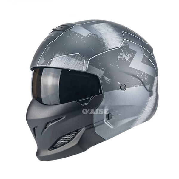 vintage style modular riding helmet with detachable face mask universal weather head protective wear tk87
vintage style modular riding helmet with detachable face mask universal weather head protective wear tk87