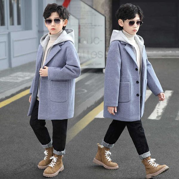 coat teen fashion 414t boy woolen coat children's jacket hooded slim thick plus cotton winter coat for boys 221129, Blue;gray
coat teen fashion 414t boy woolen coat children's jacket hooded slim thick plus cotton winter coat for boys 221129, Blue;gray
