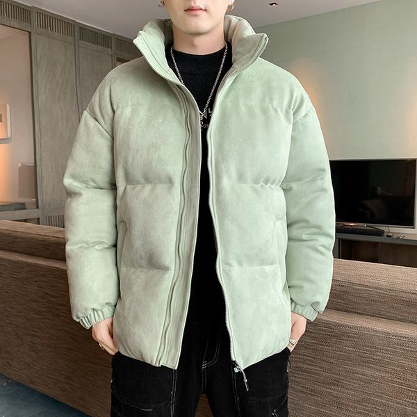 men's down parkas winter thickened cotton suit golden classic men stand collar fashion brand coat loose fashion casual coat 221128, Black
men's down parkas winter thickened cotton suit golden classic men stand collar fashion brand coat loose fashion casual coat 221128, Black