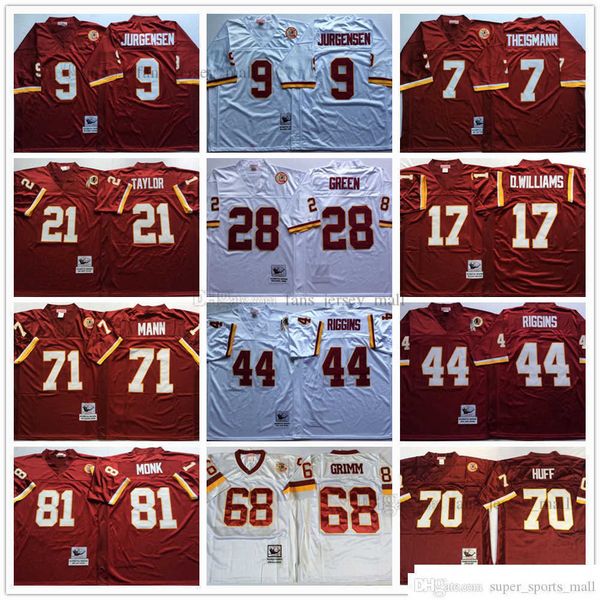 ncaa vintage football art 81 monk jersey 9 jurgensen 7 theismann 44 john riggins 28 darrell green 68 russ grimm man vintage jersey mitchell&, Black;red
ncaa vintage football art 81 monk jersey 9 jurgensen 7 theismann 44 john riggins 28 darrell green 68 russ grimm man vintage jersey mitchell&, Black;red