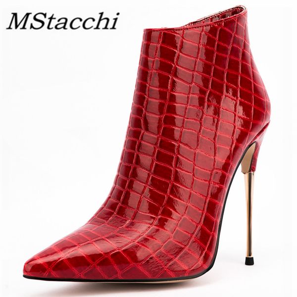 boots mstacchi women fashion high heels ankle boots woman pointed toe zipper stone pattern pumps ladies party high heels shoes 221129, Black
boots mstacchi women fashion high heels ankle boots woman pointed toe zipper stone pattern pumps ladies party high heels shoes 221129, Black