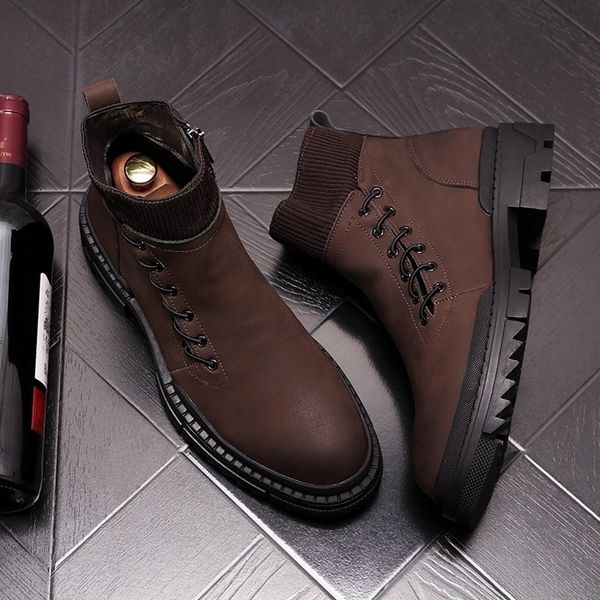 boots england style mens fashion punk nightclub dresses platform boots original leather shoes black brown cowboy boot ankle botas mans 22112
boots england style mens fashion punk nightclub dresses platform boots original leather shoes black brown cowboy boot ankle botas mans 22112