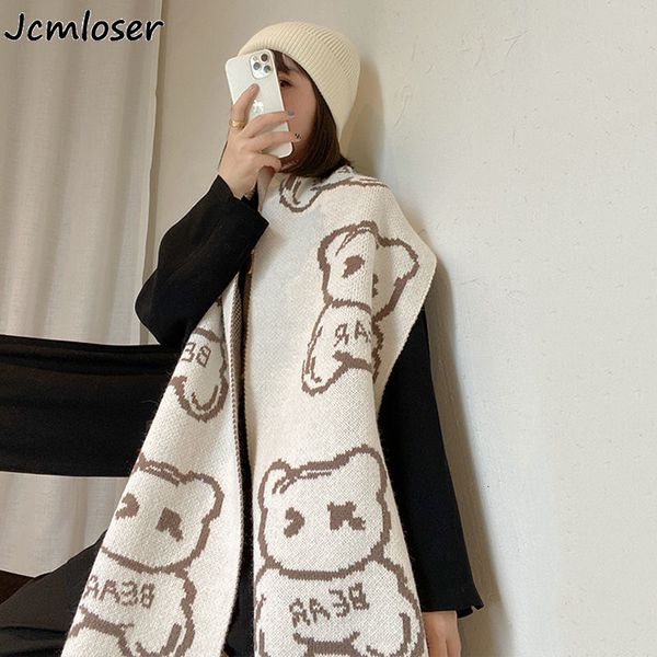scarves korean fashion knitted bear winter women scarf couple warm cashmere shawls neck bandana pashmina lady wrap 221129, Blue;gray
scarves korean fashion knitted bear winter women scarf couple warm cashmere shawls neck bandana pashmina lady wrap 221129, Blue;gray