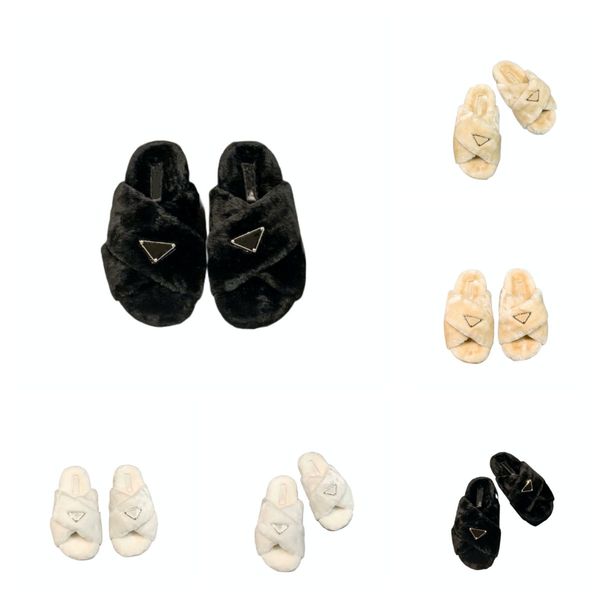 new fur slippers women's fall winter flip flops flat shoes one word cross solid color letters wear outside the home warm exposed toe 35, Black
new fur slippers women's fall winter flip flops flat shoes one word cross solid color letters wear outside the home warm exposed toe 35, Black