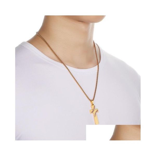 pendant necklaces baseball cross necklace for women and men stainless steel bible verse necklaces christian religion jewelry gift lo dh4n9, Silver
pendant necklaces baseball cross necklace for women and men stainless steel bible verse necklaces christian religion jewelry gift lo dh4n9, Silver