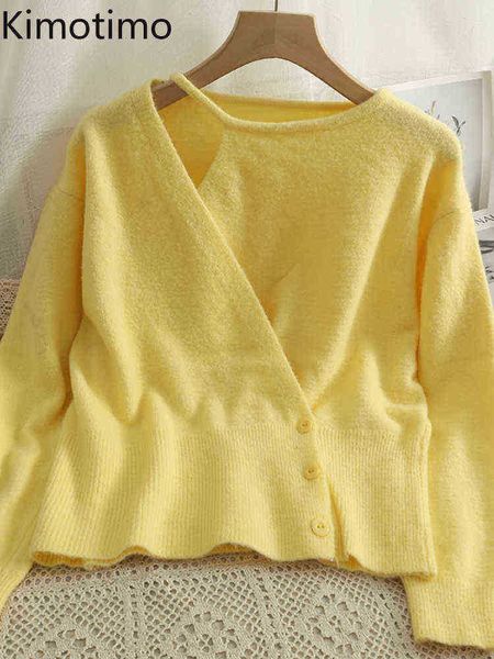 women's sweaters kimotimo irregular cross knitted sweater women 2022 autumn design long sleeves solid vest korean loose thin all match, White;black
women's sweaters kimotimo irregular cross knitted sweater women 2022 autumn design long sleeves solid vest korean loose thin all match, White;black