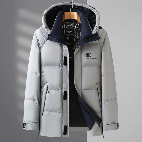 mens down parkas winter brand casual thick warm premium travel coat thermal windproof outwears large pockets hooded male 221129, Black
mens down parkas winter brand casual thick warm premium travel coat thermal windproof outwears large pockets hooded male 221129, Black