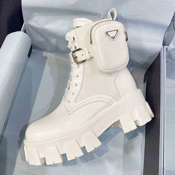 new boots brand martin boots new white p pocket small bag gear thick bottom short women's home handsome motorcycle, Black
new boots brand martin boots new white p pocket small bag gear thick bottom short women's home handsome motorcycle, Black
