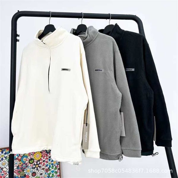 hoodies hweatshirts american street fog double thread fleece rubber label half zipper sweater for men and women essential casual sports, Black
hoodies hweatshirts american street fog double thread fleece rubber label half zipper sweater for men and women essential casual sports, Black