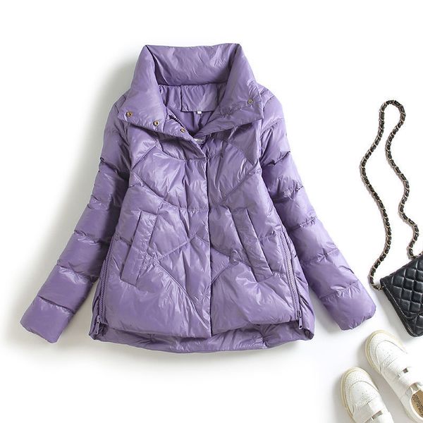 women s down parkas autumn and winter mid length jackets loose stand collar windproof keep warm coats korean grace coat 221128, Black
women s down parkas autumn and winter mid length jackets loose stand collar windproof keep warm coats korean grace coat 221128, Black