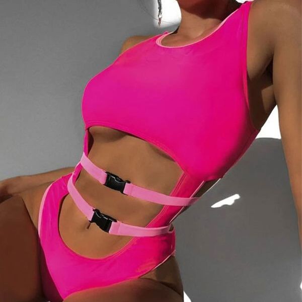 women's swimwear solid color breast wrapped triangle one-piece swimsuit, White;black
women's swimwear solid color breast wrapped triangle one-piece swimsuit, White;black