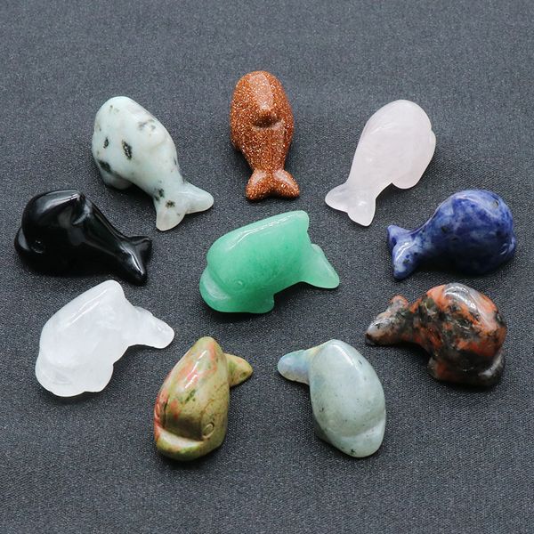 1 inch little dolphin carved stone rose quartz carving crystal healing decoration animal ornaments moss microlandschaft crafts, Black
1 inch little dolphin carved stone rose quartz carving crystal healing decoration animal ornaments moss microlandschaft crafts, Black