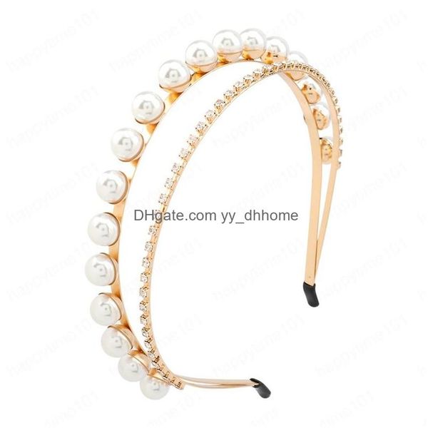 headbands fashion simple alloy inlaid pearl headbands hair band ladies personality party temperament jewelry accessories drop delive dhvay, Silver
headbands fashion simple alloy inlaid pearl headbands hair band ladies personality party temperament jewelry accessories drop delive dhvay, Silver