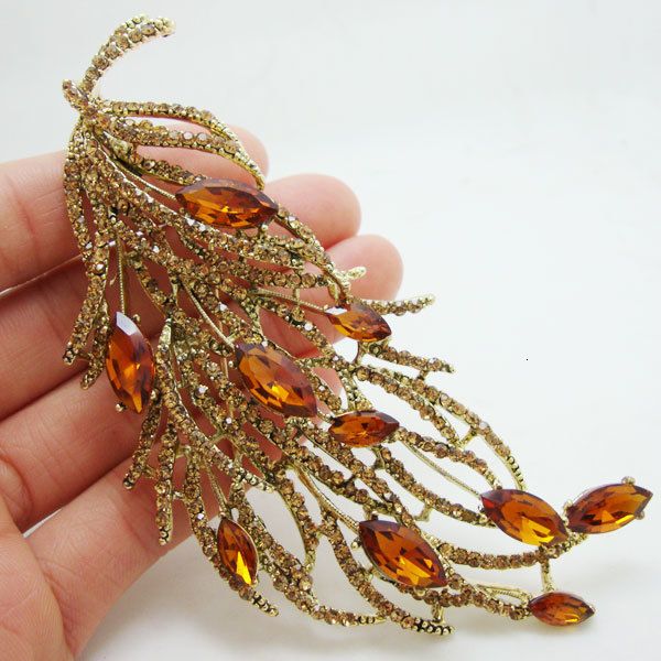 pins brooches vintage feather brooch pin brown long retro style art nouveau crystal party jewelry 221128, Gray
pins brooches vintage feather brooch pin brown long retro style art nouveau crystal party jewelry 221128, Gray