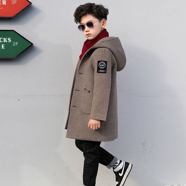 coat fashion fur collar woolen coat for boys autumn winter casual thickened warm outerwear children's clothing korean 412 y 221129, Blue;gray
coat fashion fur collar woolen coat for boys autumn winter casual thickened warm outerwear children's clothing korean 412 y 221129, Blue;gray