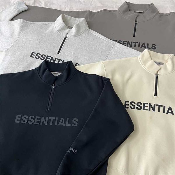 hoodies hweatshirts poison house correct version f og double thread essentials silicone letter plush semi zipper sweater, Black
hoodies hweatshirts poison house correct version f og double thread essentials silicone letter plush semi zipper sweater, Black