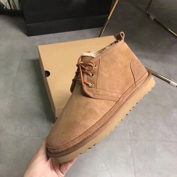 classic lace-up man boots australia designer snow boot ankle shoes wool leather warm fur booties fluffy mules winter men shoes, Black
classic lace-up man boots australia designer snow boot ankle shoes wool leather warm fur booties fluffy mules winter men shoes, Black