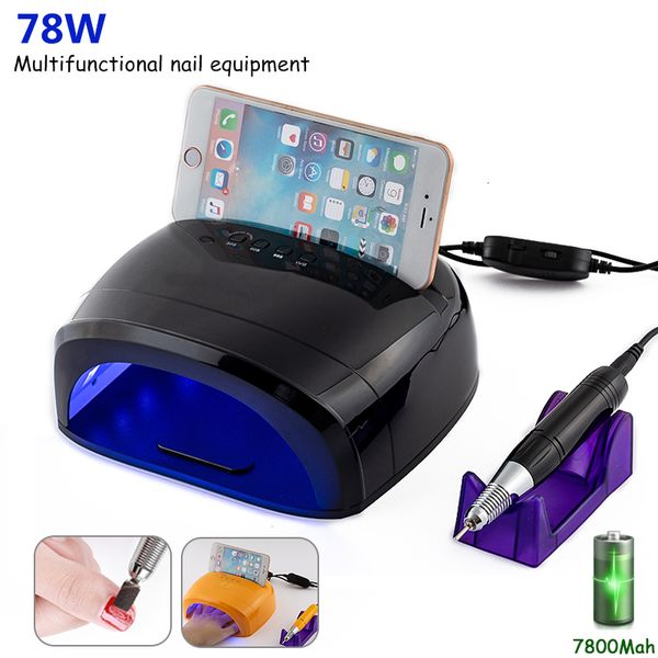 nail dryers 78w professional manicure machine uv led drying lamp electric drill bit set for pedicure polish gel art supplies 221129
nail dryers 78w professional manicure machine uv led drying lamp electric drill bit set for pedicure polish gel art supplies 221129