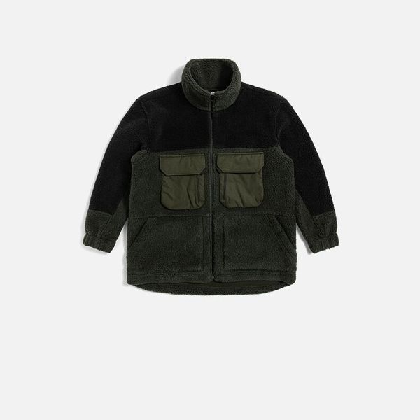 men women designer jackets for cold winter outdoor warmer polar fleece embroidery logo pocket color collision patchwork coat fashion casual, Black;brown
men women designer jackets for cold winter outdoor warmer polar fleece embroidery logo pocket color collision patchwork coat fashion casual, Black;brown