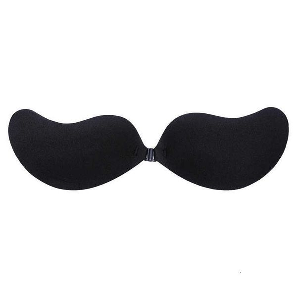 women's underwear backless sticky sponge strapless reusable shells shape silicone bra, Red;black
women's underwear backless sticky sponge strapless reusable shells shape silicone bra, Red;black