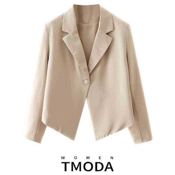 suit tmoda1323 2022 new women cropped blazer long sleeves irregular zoom fashio, White;black
suit tmoda1323 2022 new women cropped blazer long sleeves irregular zoom fashio, White;black