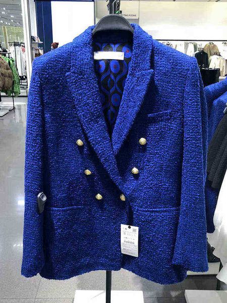2022 winter new women clothing allmatch color contrast stitching printed lining texture slim jacket j220813, White;black
2022 winter new women clothing allmatch color contrast stitching printed lining texture slim jacket j220813, White;black