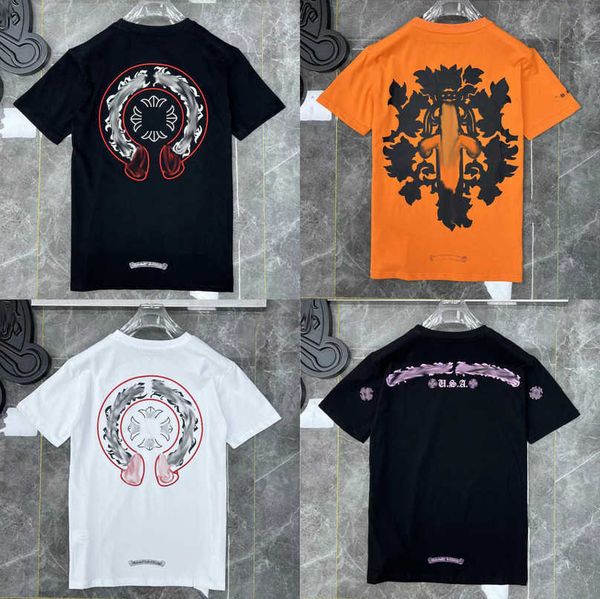 luxury men's fashion t shirt brand tees men women sanskrit letter sweatshirts short sleeve horseshoe couple t-shirt classic cross tee, White;black
luxury men's fashion t shirt brand tees men women sanskrit letter sweatshirts short sleeve horseshoe couple t-shirt classic cross tee, White;black
