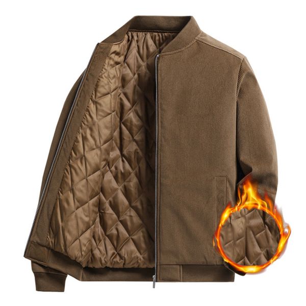 mens jackets corduroy bomber spring and autumn casual coats fashion clothing brand streetwear coat lightweight 221129, Black;brown
mens jackets corduroy bomber spring and autumn casual coats fashion clothing brand streetwear coat lightweight 221129, Black;brown